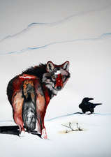 roter Wolf